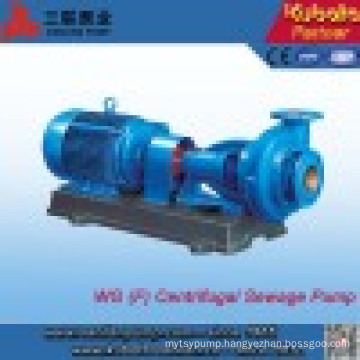 Wgf Horizontal Sewage Pump